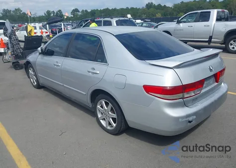 2003 Honda Accord 2.4 Lx from USA, damaged, VIN 1HGCM56323A025644